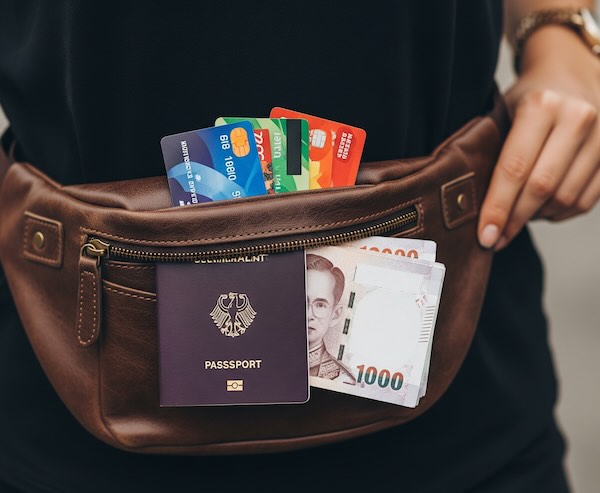 German woman's lost waist pack with valuables found with Lost Found Thailand service.