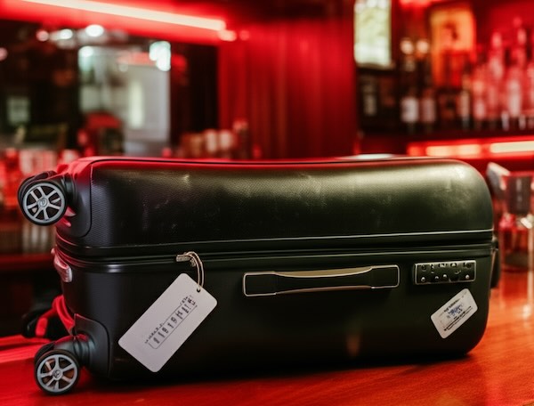 Lost suitcase in Ko Samui at a bar is found by Lost Found Thailand.